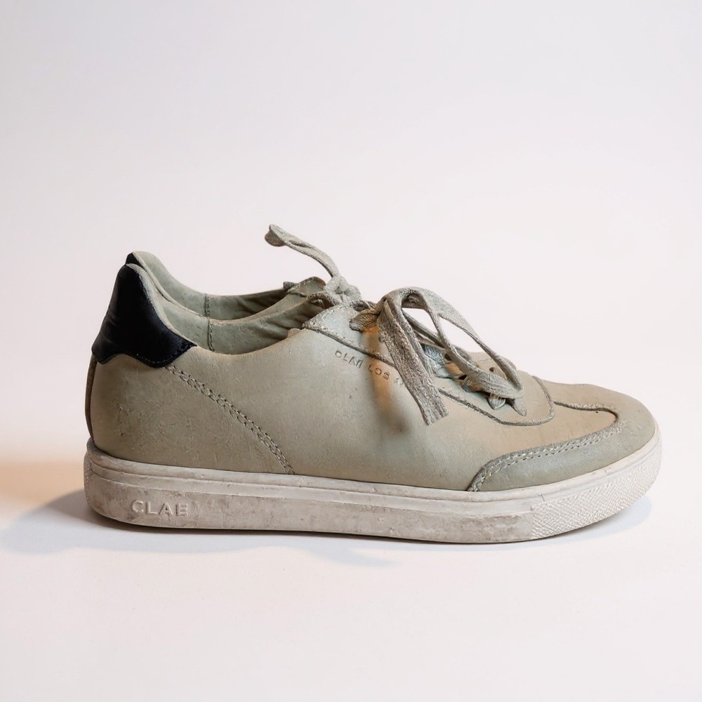 CLAE Los Angeles Vegan Leather Sneakers Casual Low Top Comfort Shoes Size 5